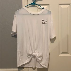 lone-star/ tex-mex cropped t-shirt